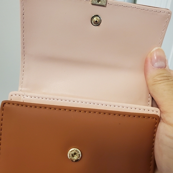 NWOT FT FUNTOR RFID Wallet, Leaf Card holder Trifold, PU Leather, Classic - Picture 7 of 10